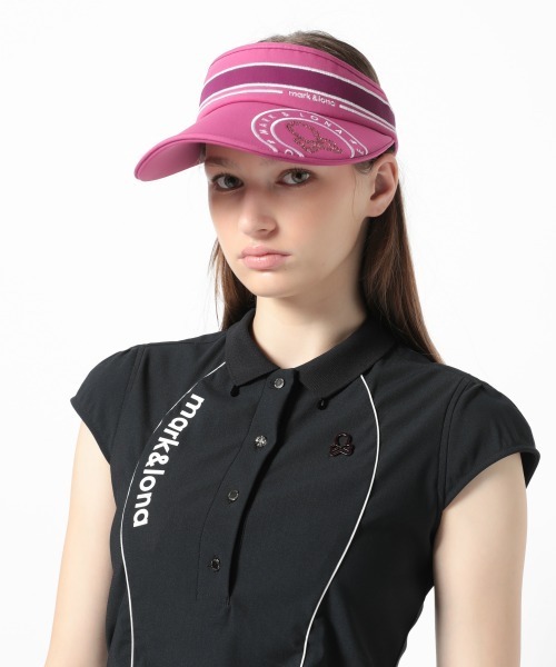 MARK&LONA サンバイザー Ever Wide Brim Visor | WOMEN