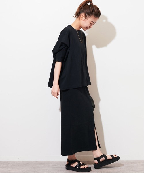 美品　JOURNAL STANDARD relume JOURNAL STANDARD relume 「JOURNAL relume」 7分袖カットソー