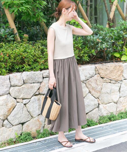 ITEMS URBANRESEARCH（アイテムズ アーバンリサーチ） ワンピース リブ