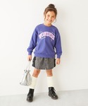 トレーナー デビラボ ガールズ BOXシルエッ...の詳細画像1
