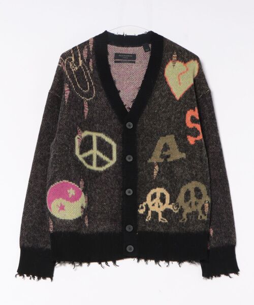 ALLSAINTS（オールセインツ） カーディガン EMOTIVE OVERSIZED