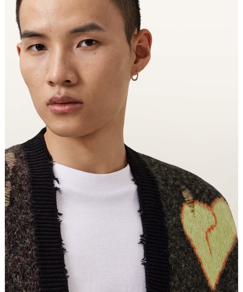 ALLSAINTS（オールセインツ） カーディガン EMOTIVE OVERSIZED