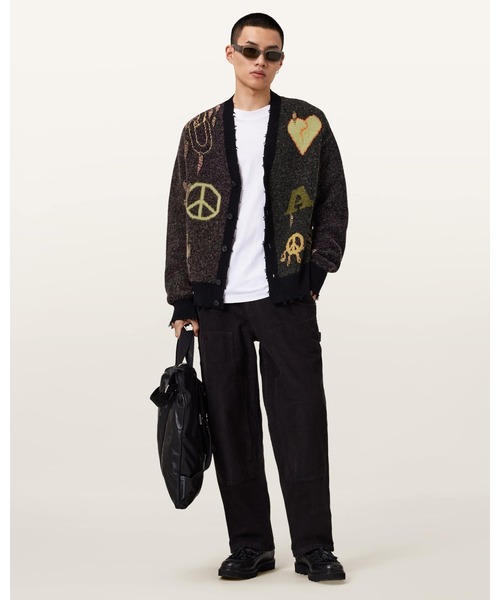 ALLSAINTS（オールセインツ） カーディガン EMOTIVE OVERSIZED