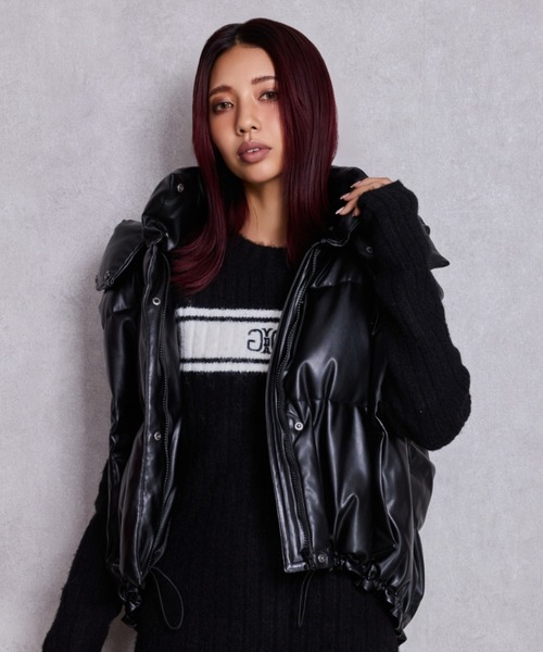 GYDA（ジェイダ） ダウンコート ダウンジャケット ベストとしても着