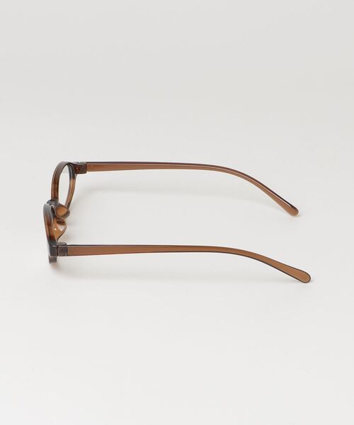 シルエット製 メガネ ブラウン フレーム 伊達メガネ メガネ 眼鏡 「Vini」オーバル スリムシルエット