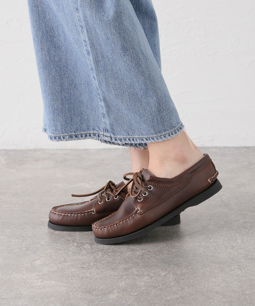 Quoddy モカシン　デッキシューズ　ブラウン27.5cm FRAMeWORK（フレームワーク） シューズ QUODDY BLUCHER デッキシューズ