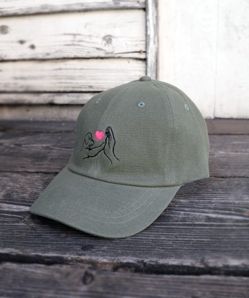 Ruben キャップ 帽子 DOG LOVE TOUGH CAP/ドッグ刺繍キャップ
