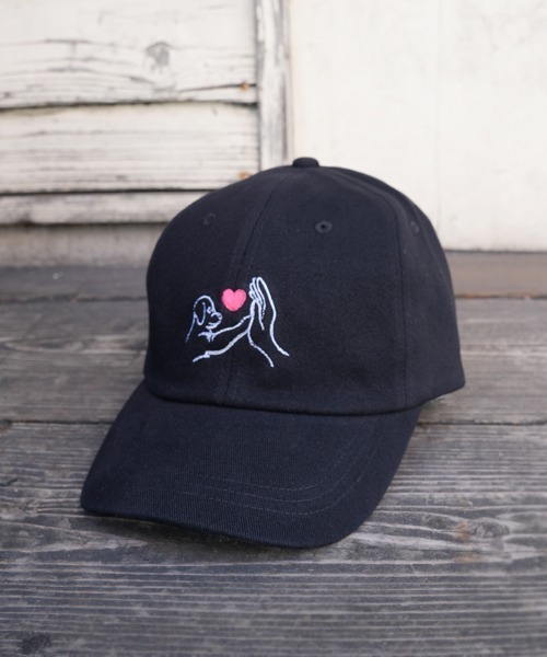 Ruben キャップ 帽子 DOG LOVE TOUGH CAP/ドッグ刺繍キャップ
