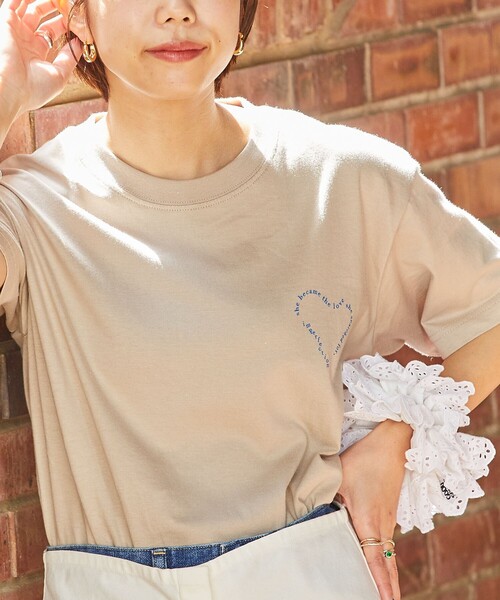 「Firsthand」 半袖Tシャツ ONE SIZE ピンク レディース_画像4