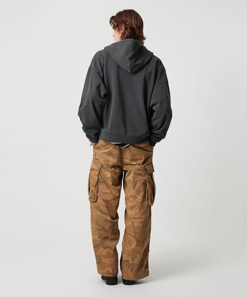 monkey time BEAUTY＆YOUTH UNITED ARROWS パーカー オゾンウォッシュ