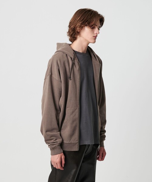 monkey time BEAUTY＆YOUTH UNITED ARROWS パーカー オゾンウォッシュ
