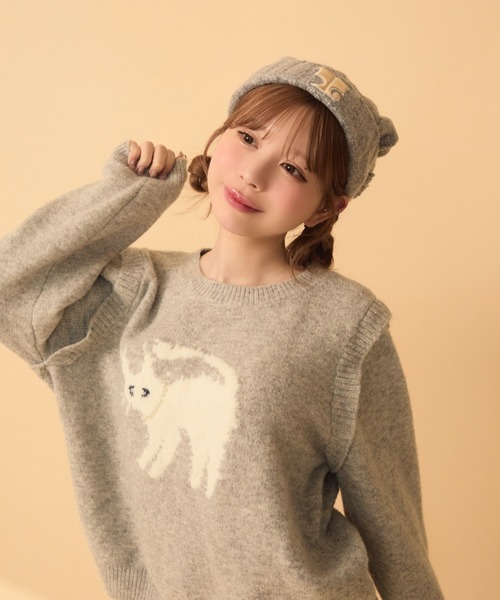 TITTY＆CO.（ティティーアンドコー） ニット セーター ネコデザイン