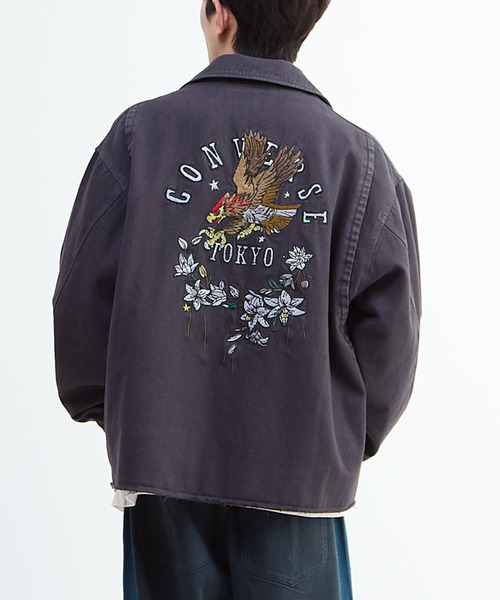 CONVERSE TOKYO ミリタリージャケット モッズコート PIGMENT DYE