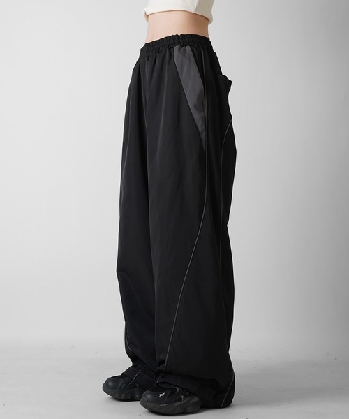 y2k ドローコードレザーコートデニムワックスパンツ 黒 y2k ドローコードレザーコートデニムワックスパンツ 黒 y2k レザー