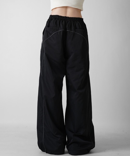 Confirm（コンファーム） パンツ Y2K 切替パイピングサイドライン 裾