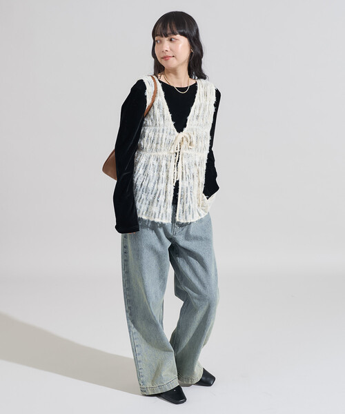 FREAK'S STORE（フリークスストア） ベスト ジレ 2WAY フェザー
