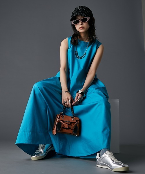 GEVS.（ジェイヴィス） 「SMILELAND」ノースリーブワンピース 3L