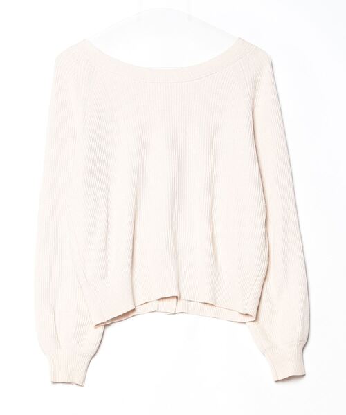 「SALON」 ニットカーディガン FREE ベージュ レディース_画像2