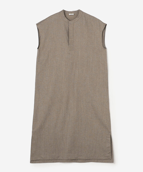 LE GLAZIK（ルグラジック） ワンピース | ウールフランネル オーバー