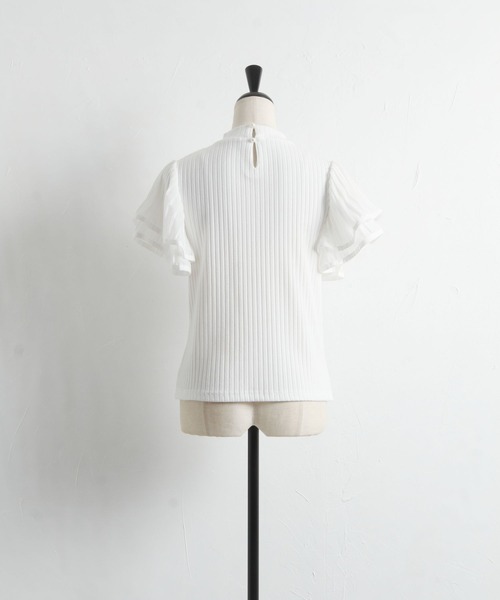 「tocco closet」 半袖カットソー M ブラック レディース_画像5