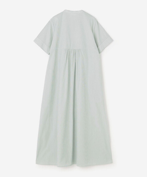 「LE GLAZIK」 半袖ワンピース 36 グリーン系その他 レディース_画像3