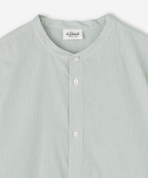 「LE GLAZIK」 半袖ワンピース 36 グリーン系その他 レディース_画像4