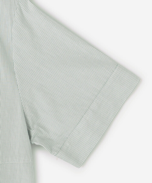 「LE GLAZIK」 半袖ワンピース 36 グリーン系その他 レディース_画像5