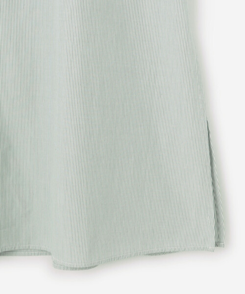 「LE GLAZIK」 半袖ワンピース 36 グリーン系その他 レディース_画像7