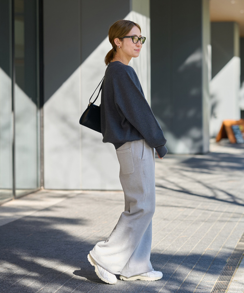 FRAMeWORK（フレームワーク） 長袖ニット FREE チャコールグレー