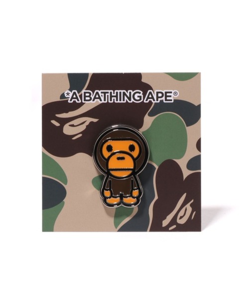 A BATHING APE（アベイシングエイプ） バッジ BABY MILO PINS