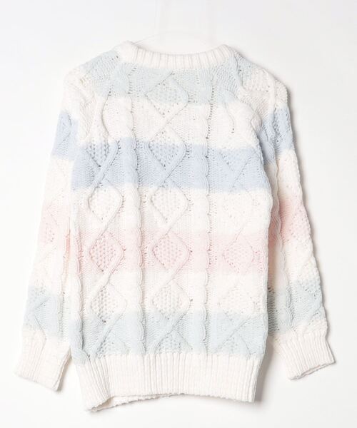 gelato pique（ジェラートピケ） 長袖ニット FREE ホワイト レディース