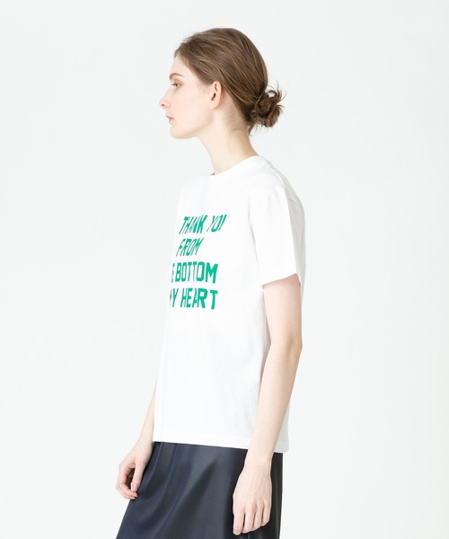 「allureville」 半袖Tシャツ 2 イエロー レディース_画像3