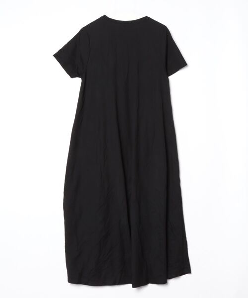 「OMNES Another Edition」 Tシャツワンピース FREE ブラック レディース_画像2