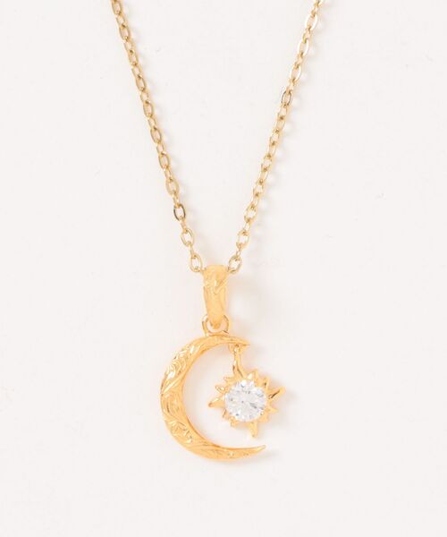 iriebeach ハワイアンジュエリー ☪️月モチーフネックレス IRIEBEACH（アイリービーチ） ネックレス sun and moon necklace
