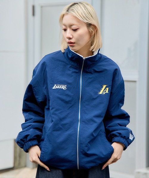 【新品未使用】オムガールズ　パデッドシャツジャケット　中綿入り　ロゴ刺繍（171 ScoLar（スカラー） セール 新作 ウエア ネコ柄 おしゃれネコ刺繍 2