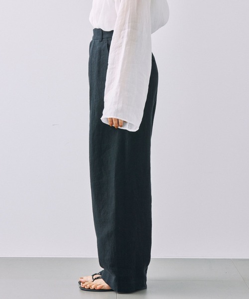 「BABYLONE」 パンツ 36inch ブラック レディース_画像3