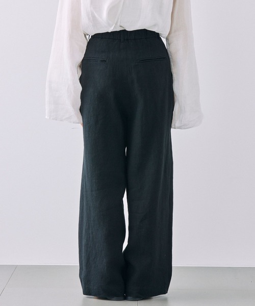 「BABYLONE」 パンツ 36inch ブラック レディース_画像4