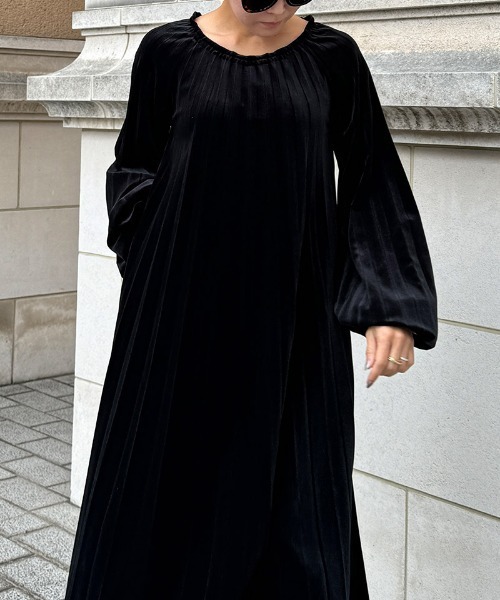 JENNE」 長袖ワンピース SMALL ブラック レディース : ZOZOTOWN Yahoo