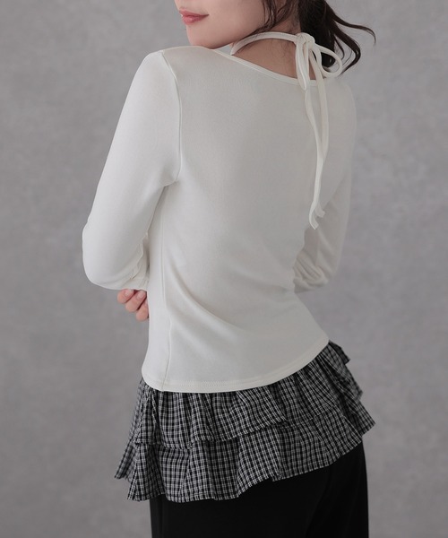 Lace Ladies（レースレディース） tシャツ ホルターネック レース 裏