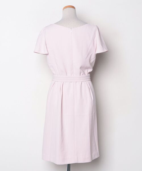 「Debut de Fiore」 半袖ワンピース 36 ピンク レディース_画像2
