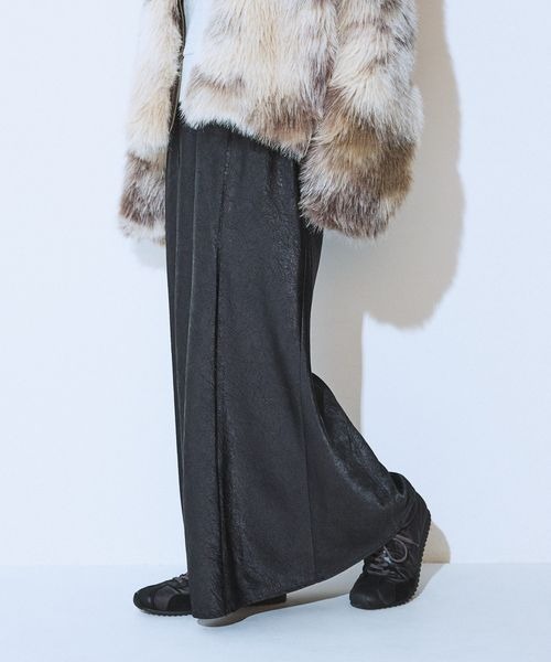 JEANASIS（ジーナシス） スカート アソートサテンマキシスカート