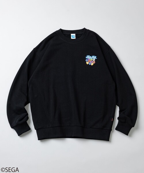 トレーナー スウェット 別注 ぷよぷよ/クルーネックスウェット メンズ