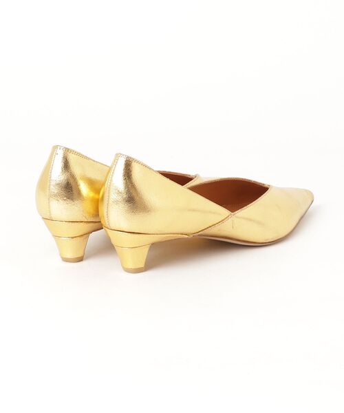 「PIPPICHIC」 パンプス 38 ゴールド レディース_画像2