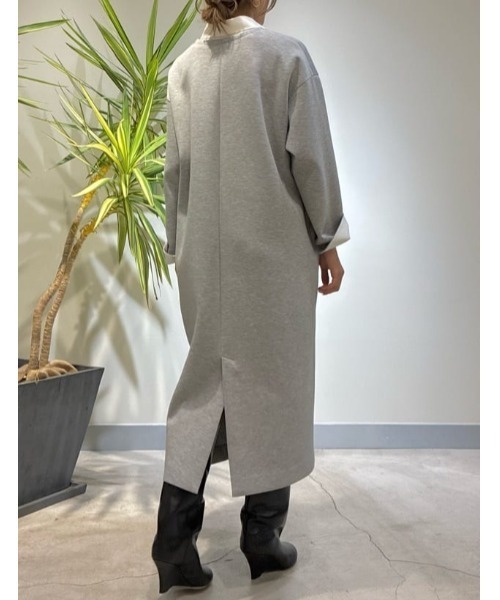 LE PHIL（ル フィル） ワンピース ジャージー襟付きワンピース