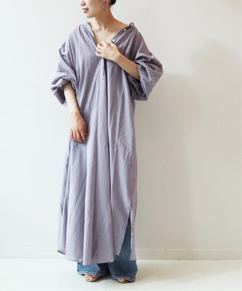 plage（プラージュ） 長袖ワンピース 36 パープル レディース