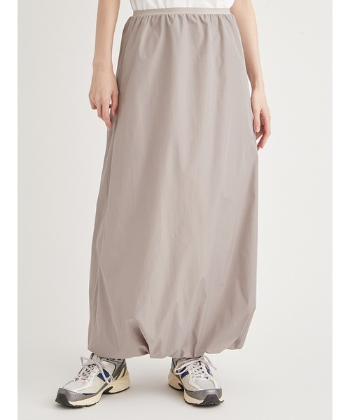 ま*こ様 emmi エミ　バルーンロングスカート ライトグレー　サイズ0 emmi ロングスカート 0 グレー レディース : ZOZOTOWN Yahoo!店 - 通販