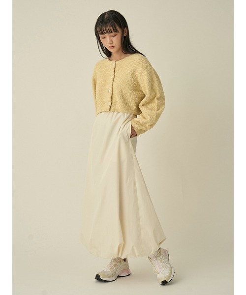 ま*こ様 emmi エミ　バルーンロングスカート ライトグレー　サイズ0 emmi ロングスカート 0 グレー レディース : ZOZOTOWN Yahoo!店 - 通販