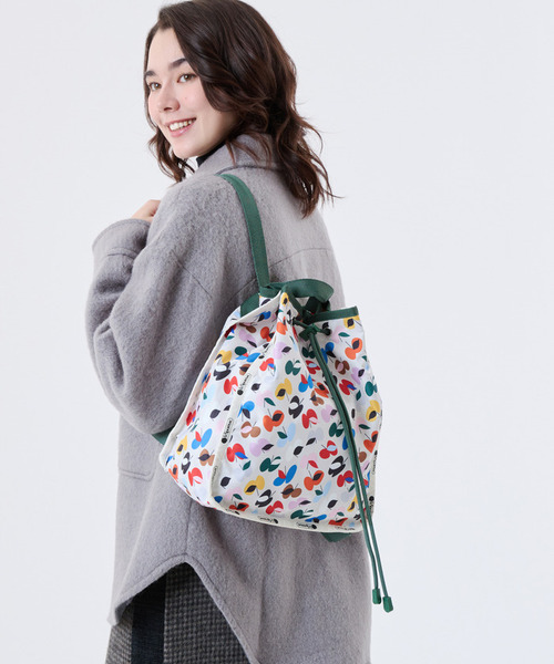 レスポートサック リュック（ファッション）（柄：花柄、フラワー）の 