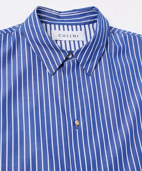 CULLNI ブルー 長袖シャツ CULLNI（クルニ） 長袖シャツ 1 ブルー メンズ : ZOZOTOWN Yahoo!店