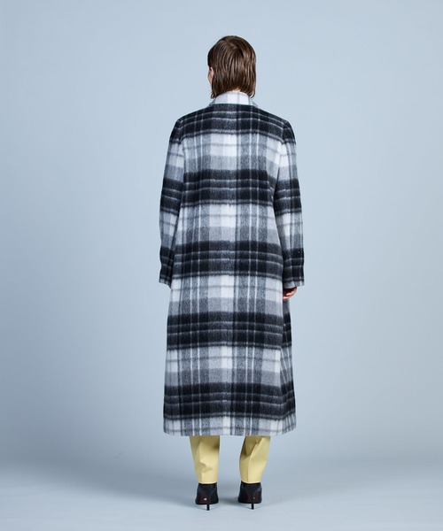 「N.O.R.C」 チェスターコート M グレー レディース_画像5